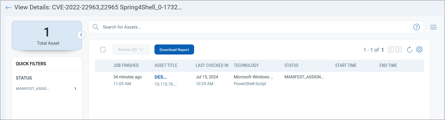 View Job Details