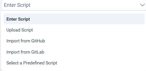 Create Parameterized Script
