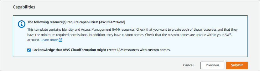 Confirm create stackset