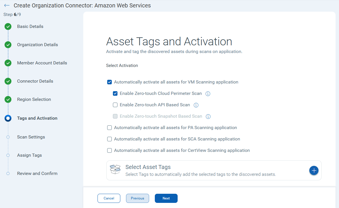 enable cloud perimeter scan