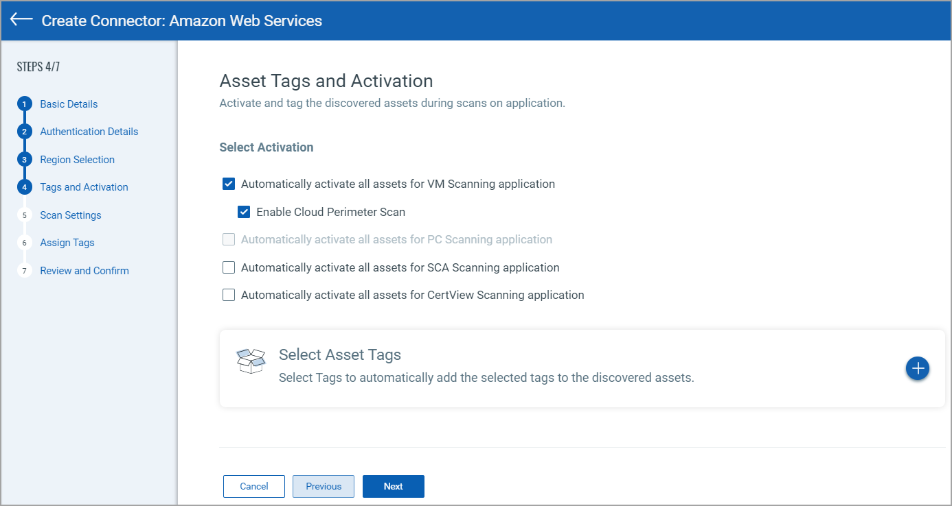 enable cloud perimeter scan