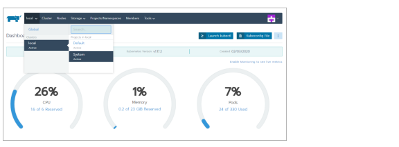 Deploy in Kubernetes with RKE1 - Docker Runtime image.