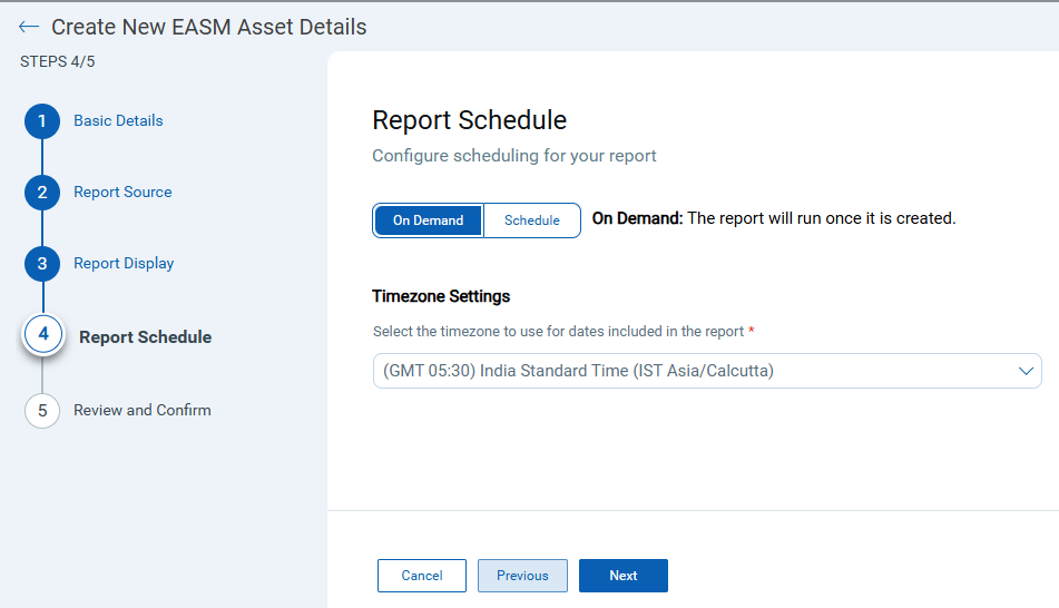 EASM On Demand report