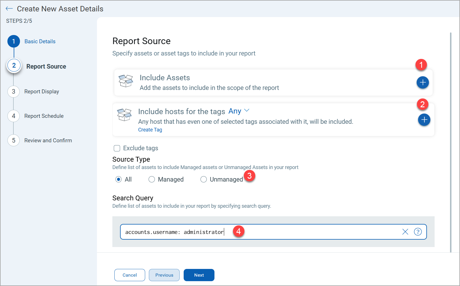 Report source