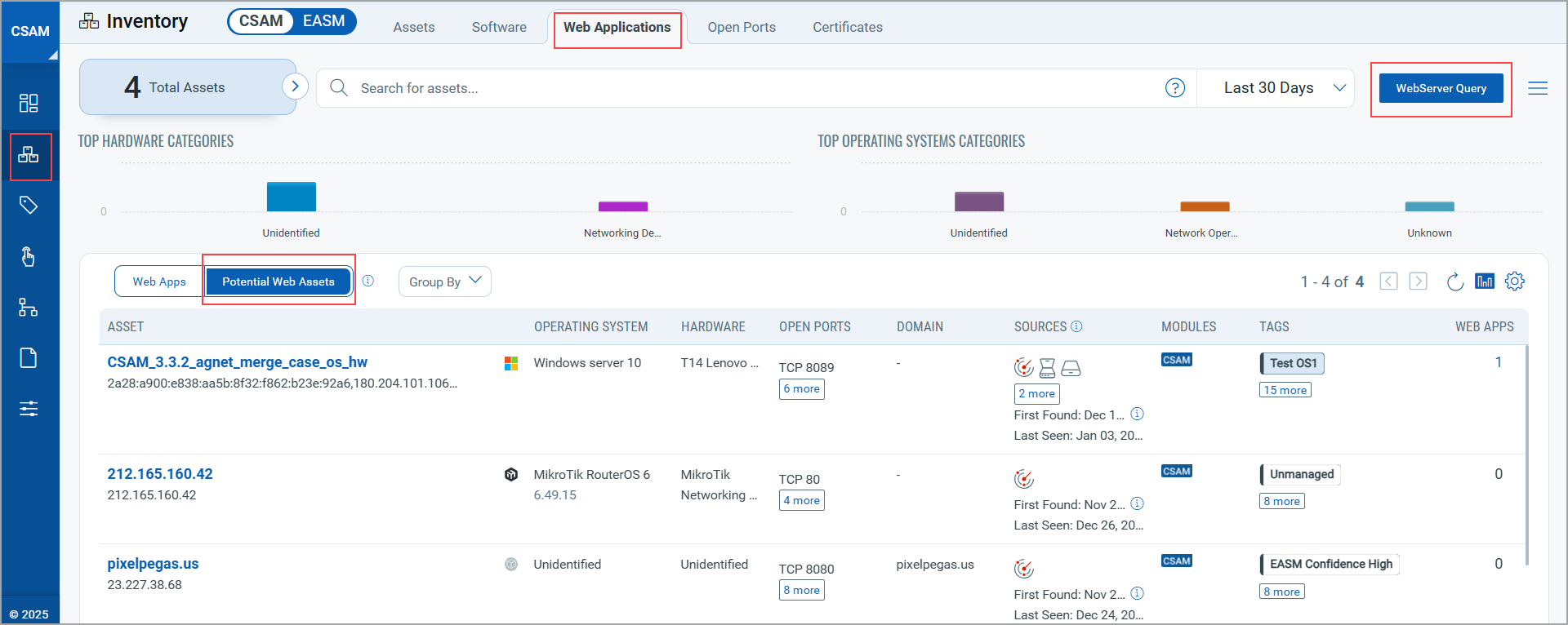 Customize WebServer Query