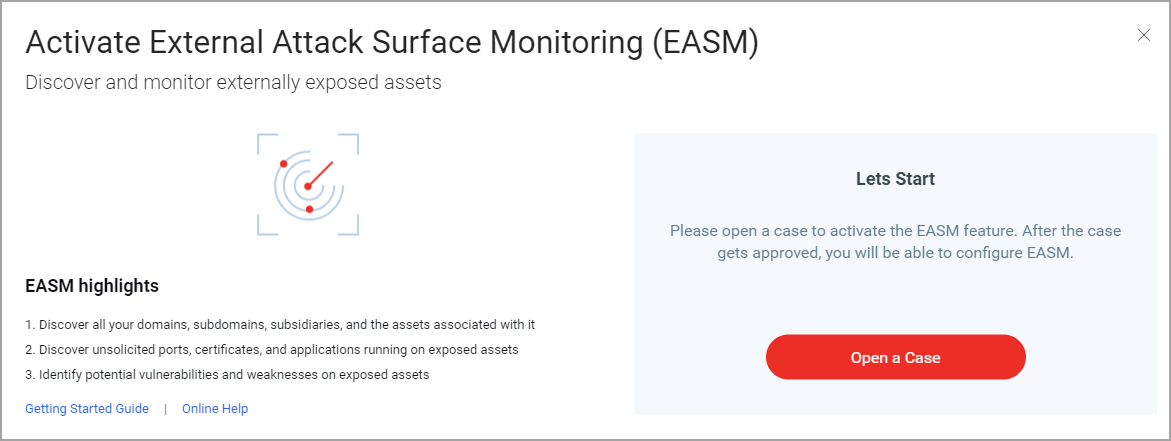 EASM Open Case