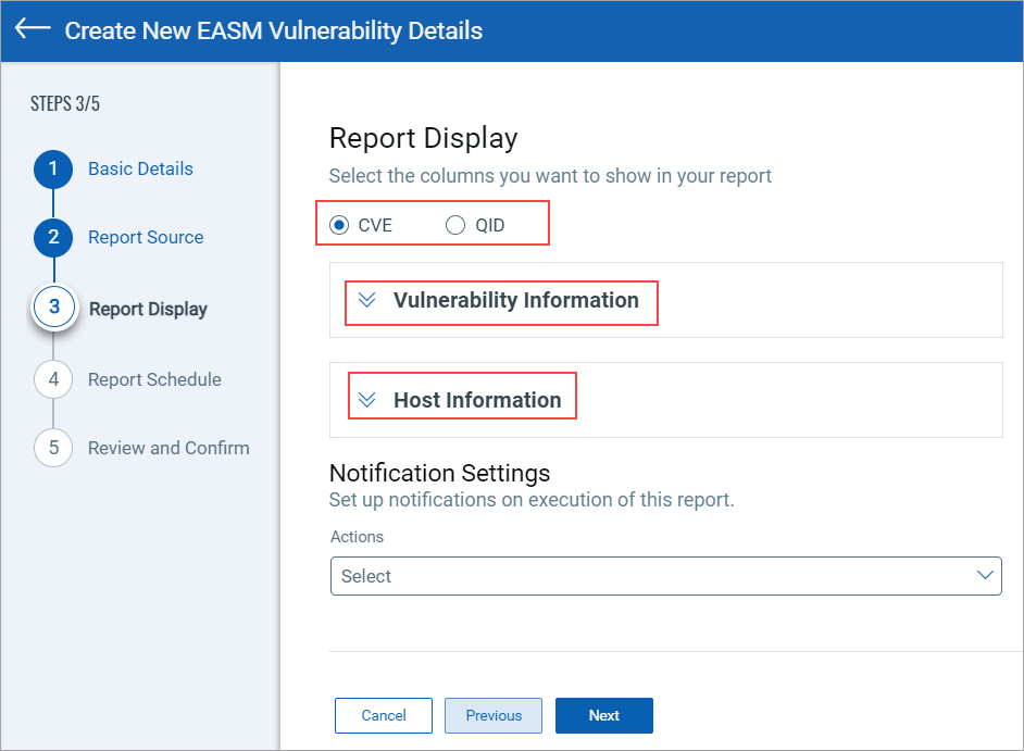 EASM Vulnerability Details.