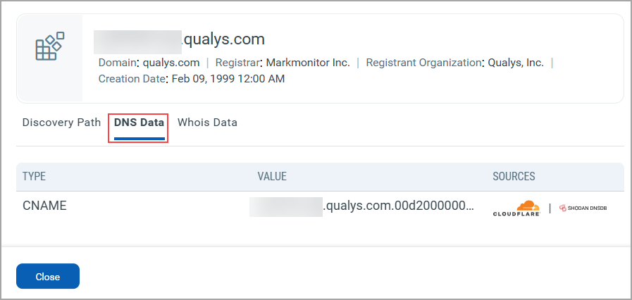 OCI asset IPv6 address details