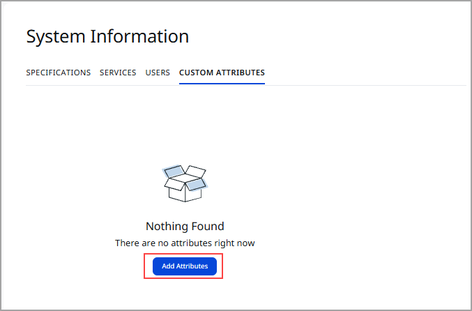 View System information