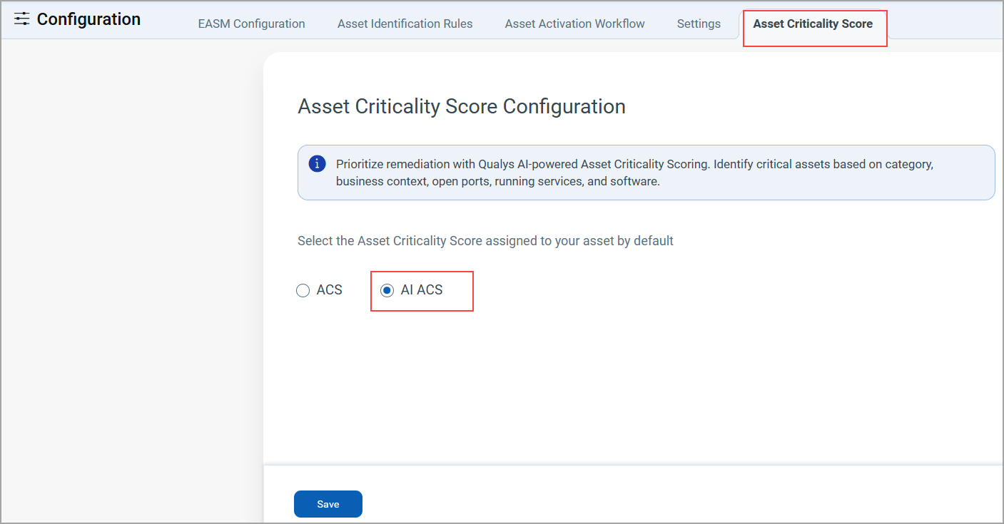 Navigate to CSAM appliaction to select aIACS.