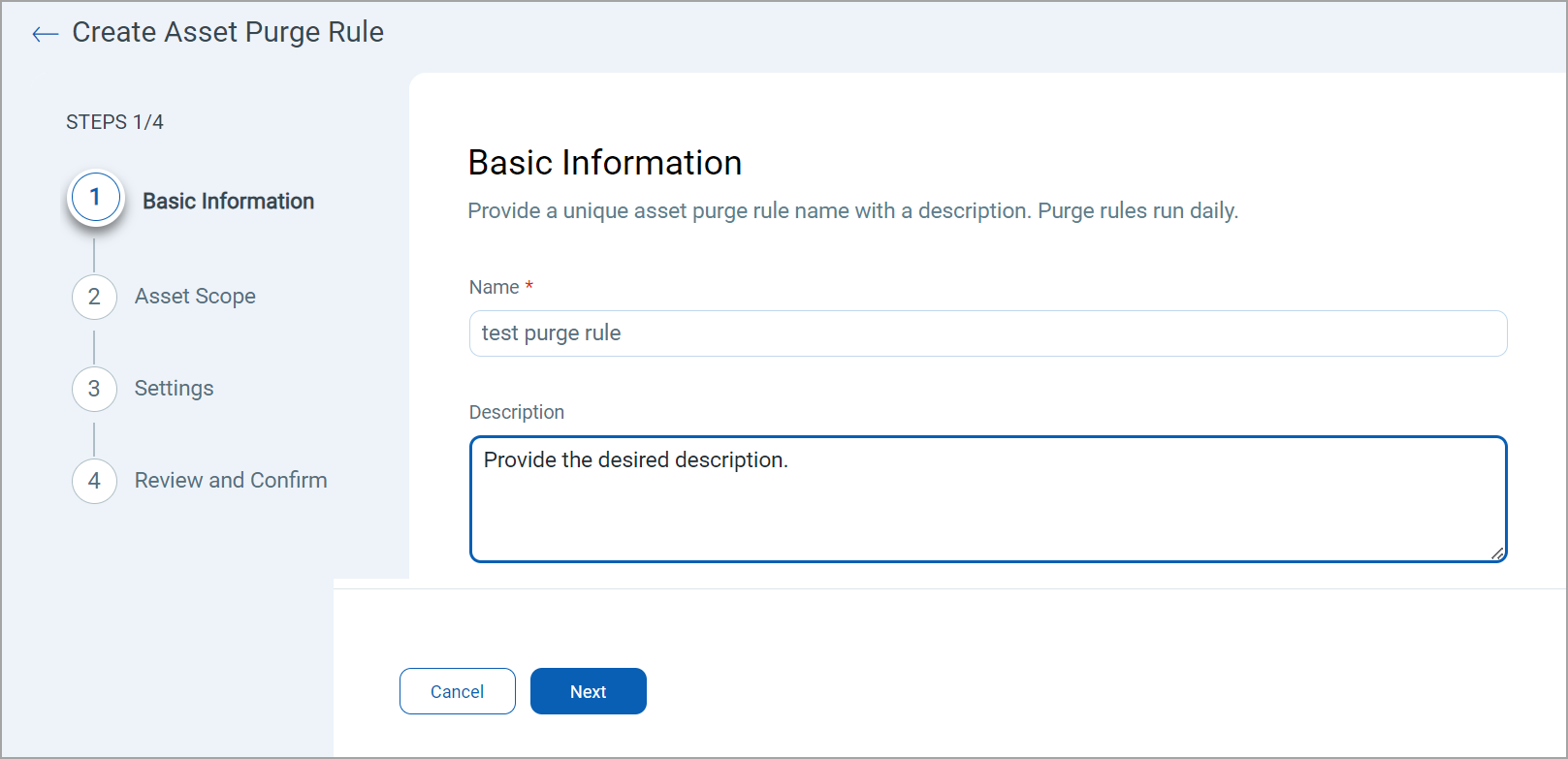 Basic Information.