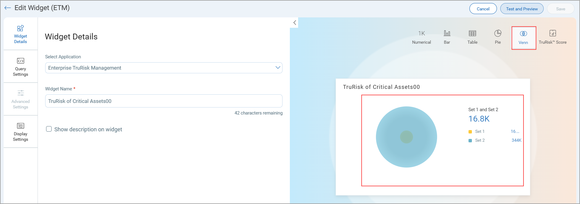 View Support for Venn Chart.
