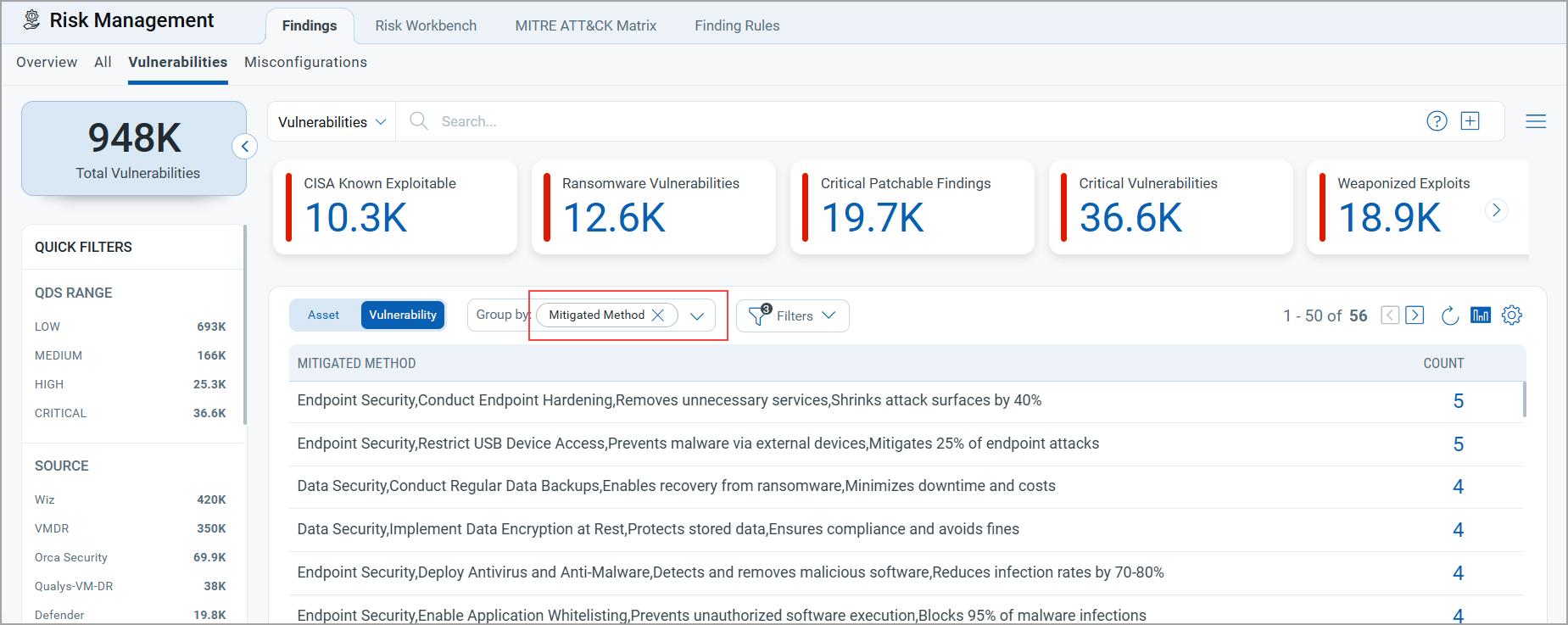 view  GroupBy as Mitigation Method.