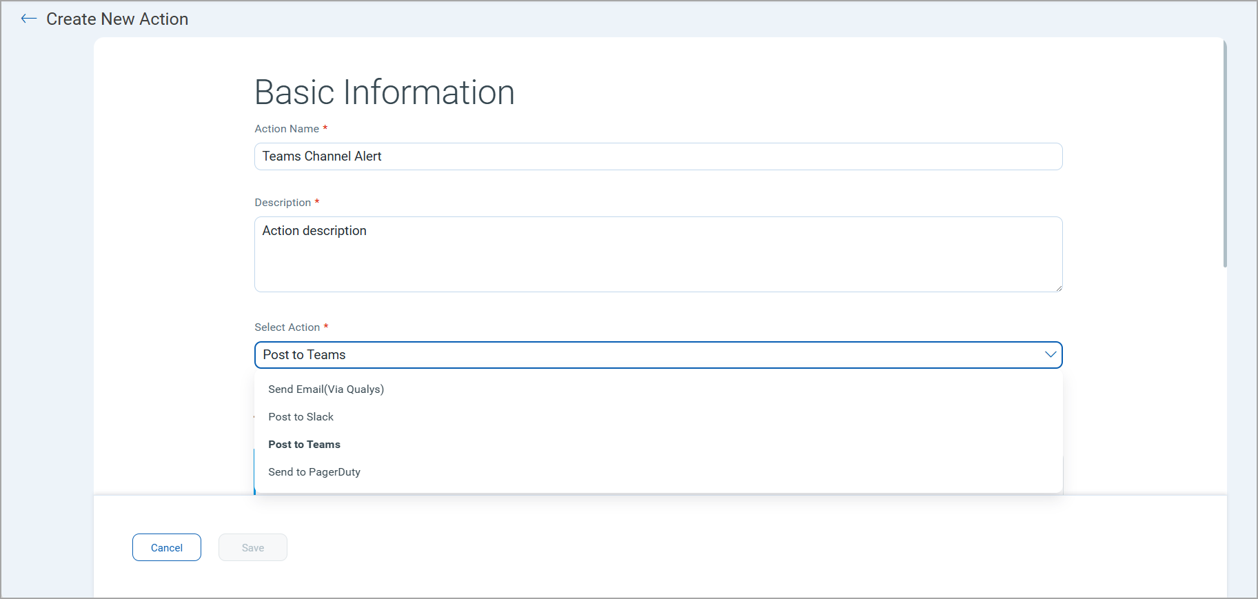 Basic Information window