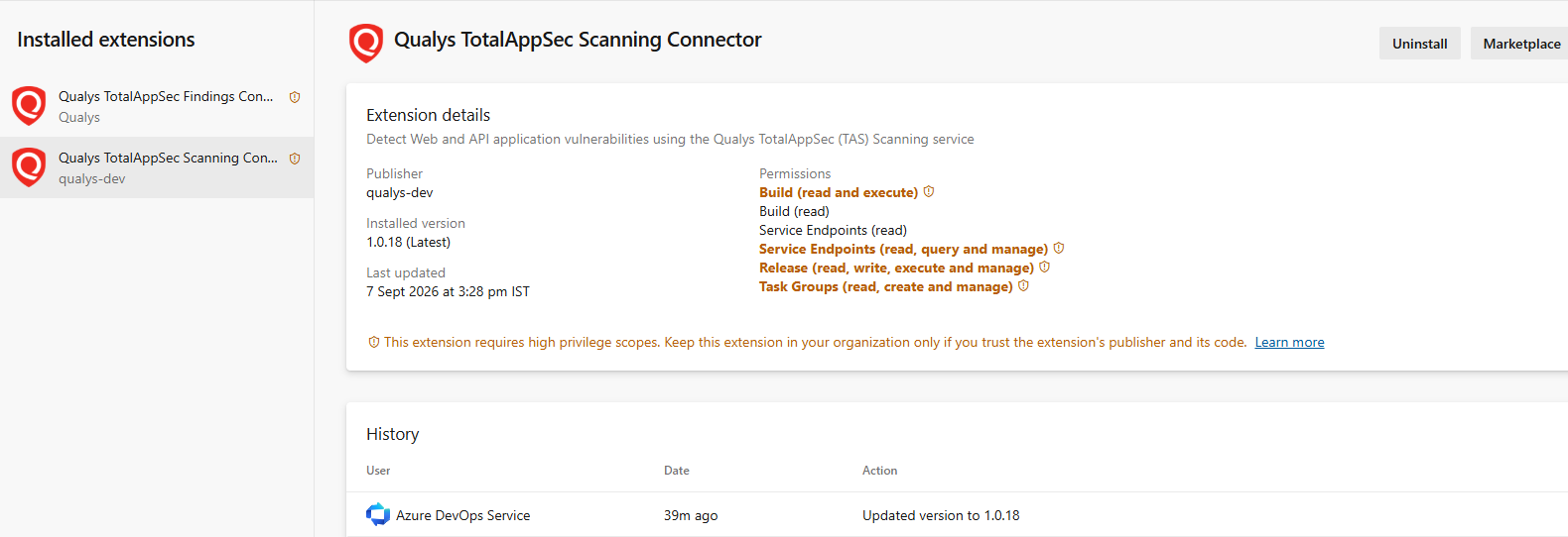 Plugin version is updated to the latest version.