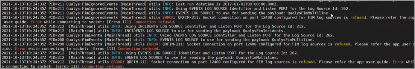 Last Failure Troubleshooting