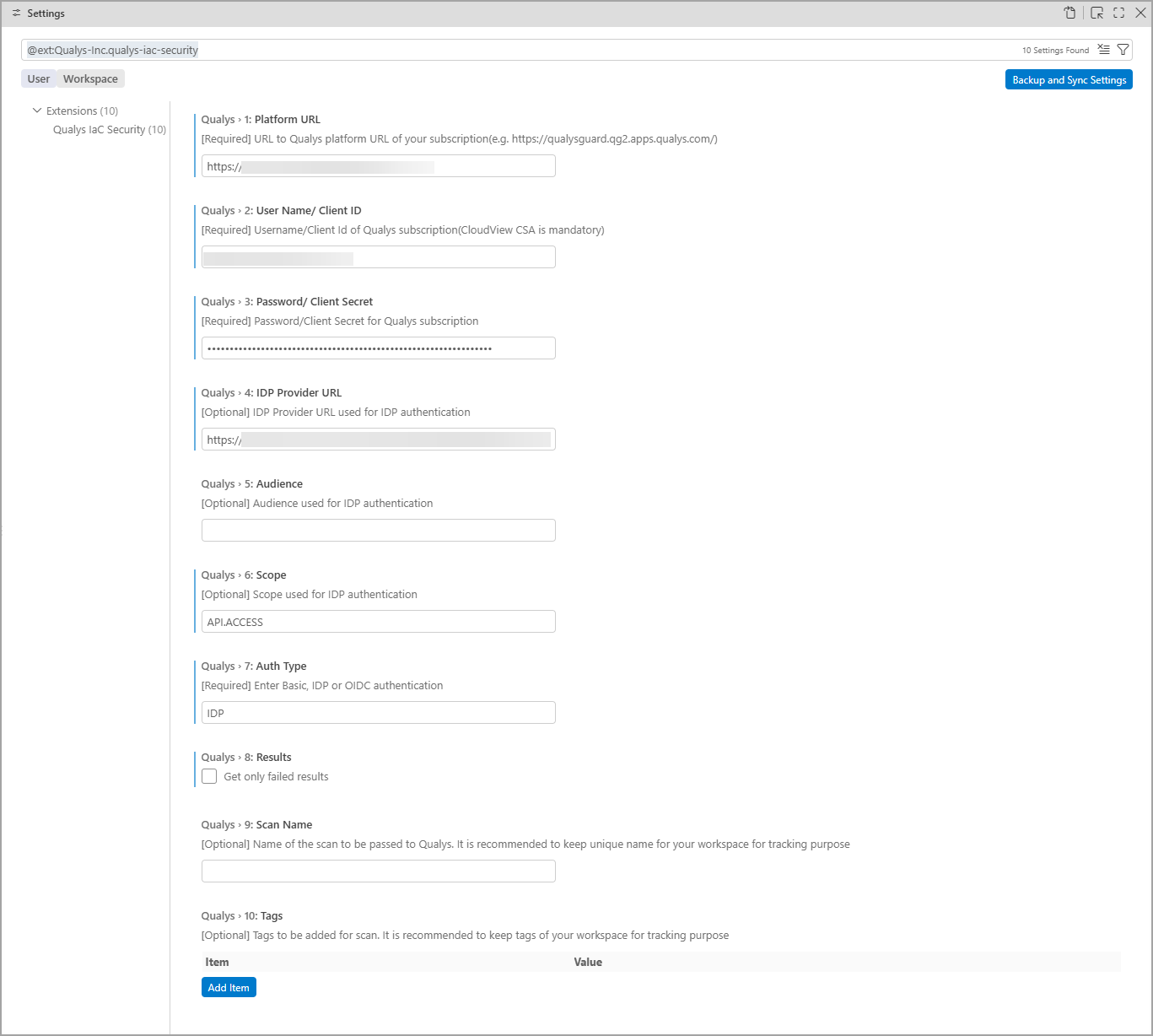 IDP authentication.