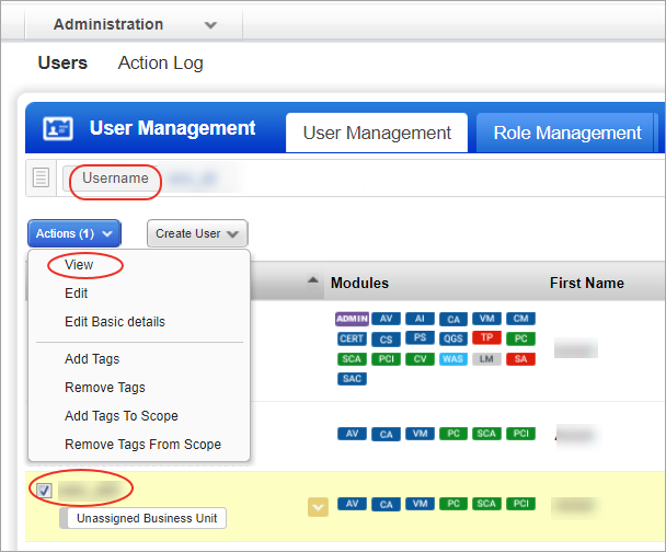 User Management