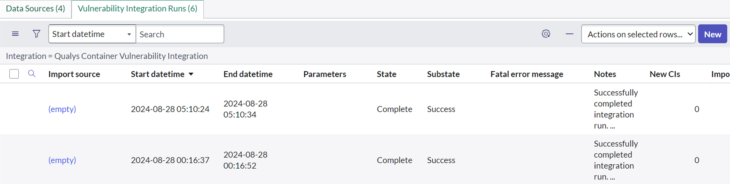 cvr run logs