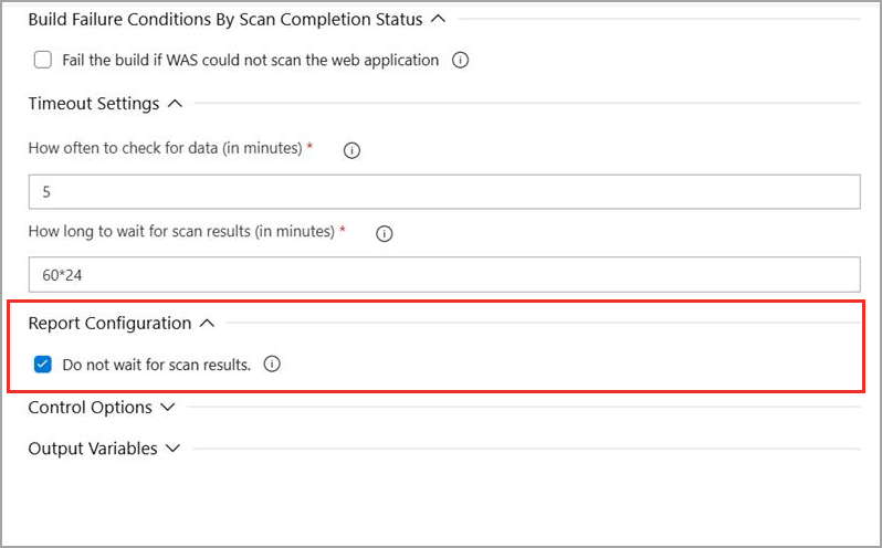 Was Scan Configure Plugin for Build Pipelines Projects