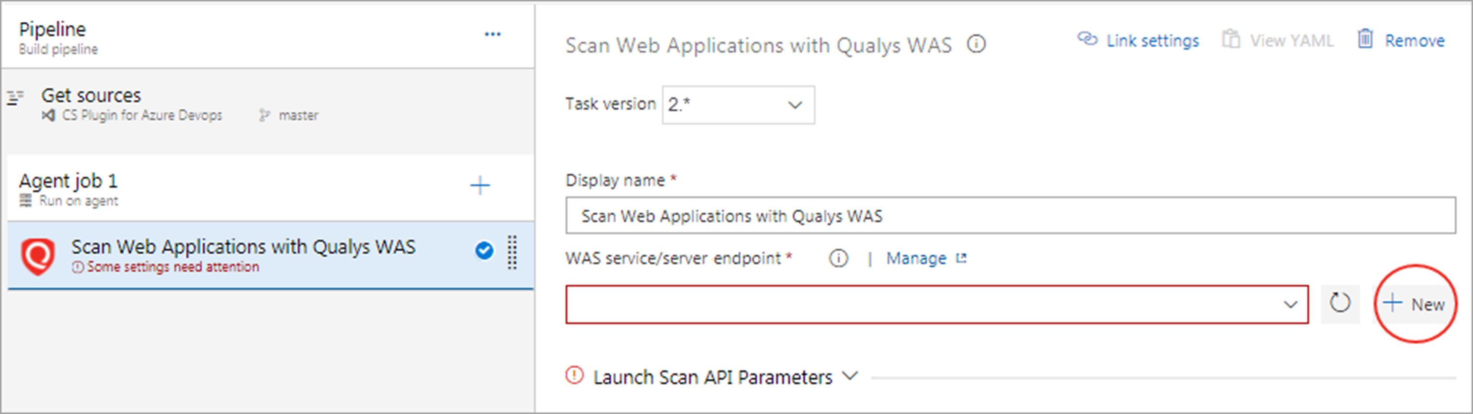 Configure Plugin for Build Pipelines Projects