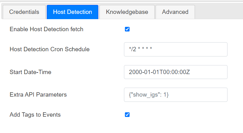 Host detection