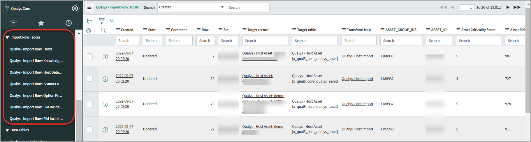 import_row_tables