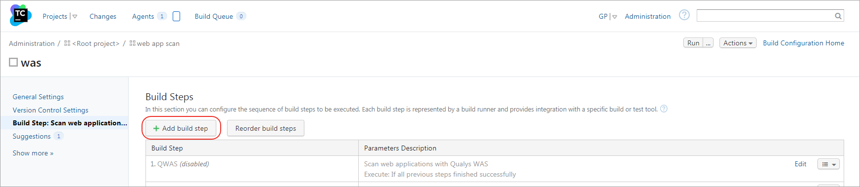Add build Step