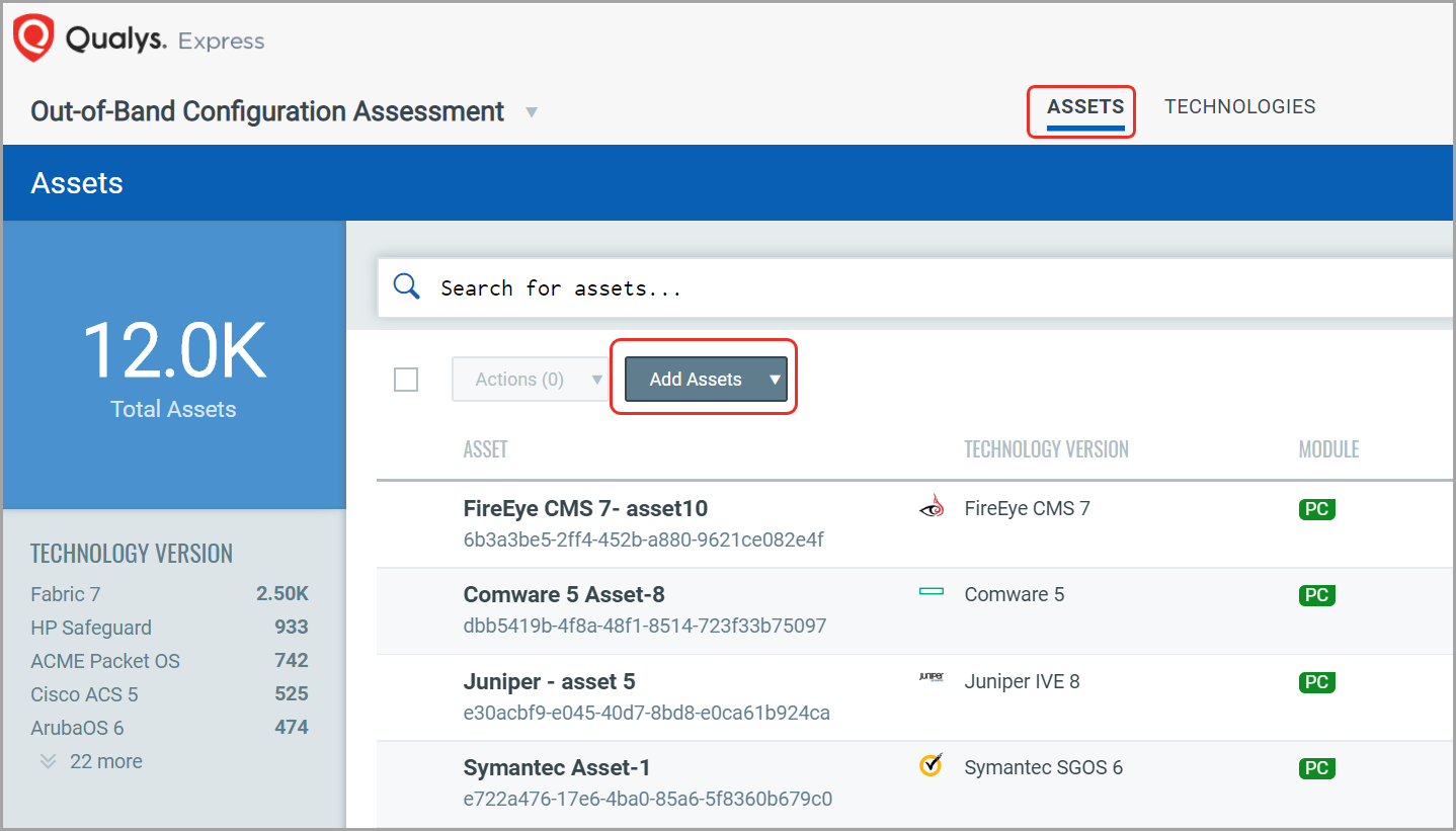 add assets