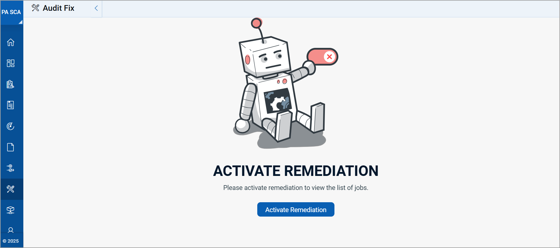 Activate Remediation.