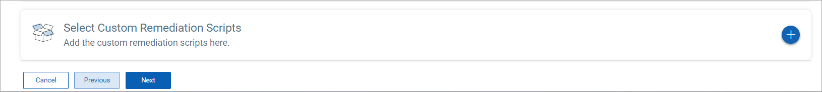 Select custom scripts.