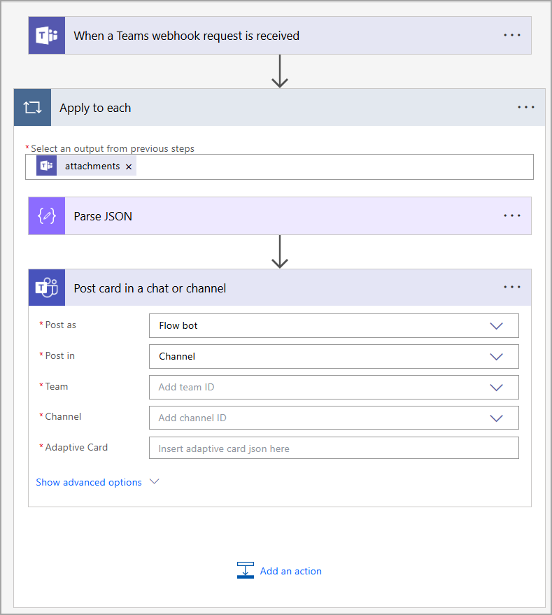 add channel details.