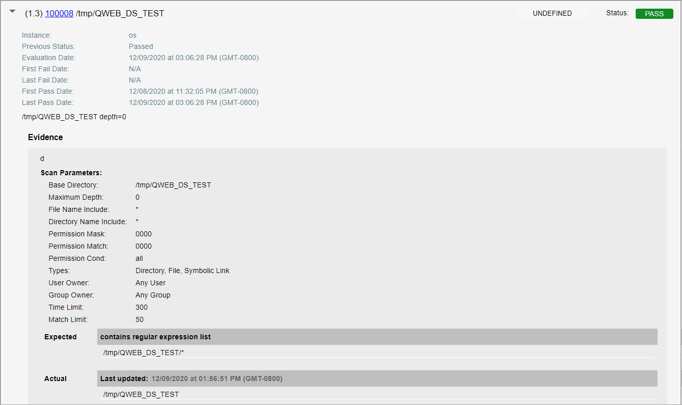 Unix Directory Search UDC, Scanner Results