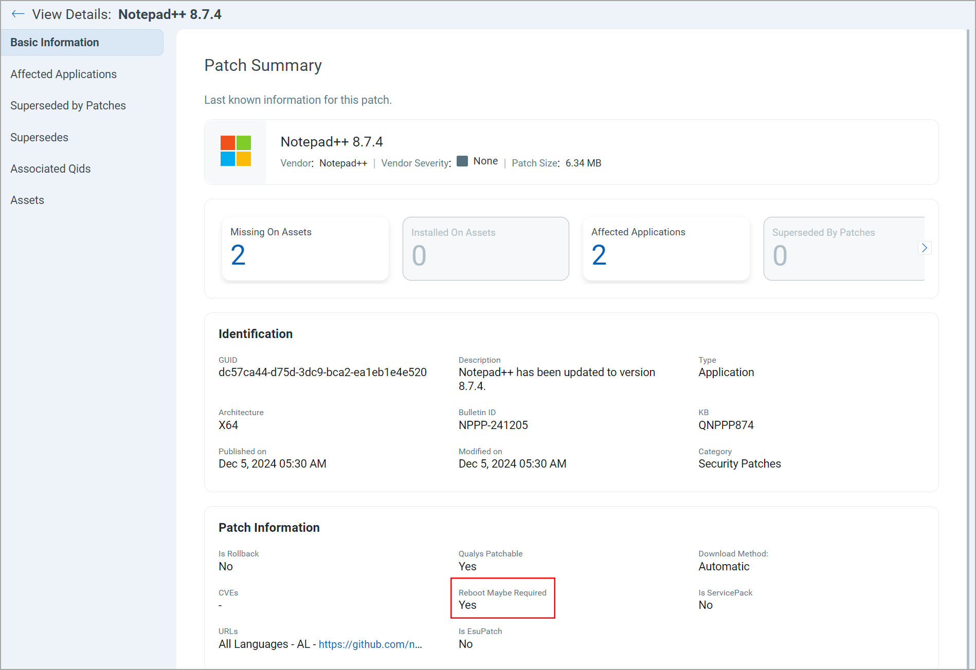 Reboot Maybe Required