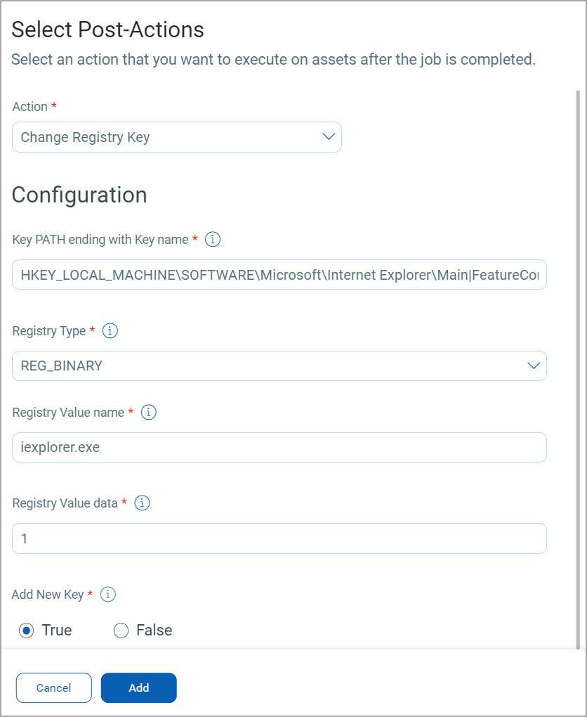Registry Key Example.