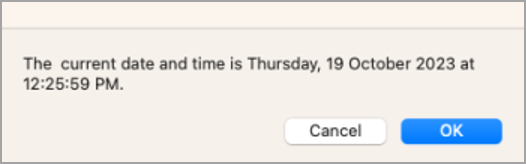 Mac Run Script example 4.