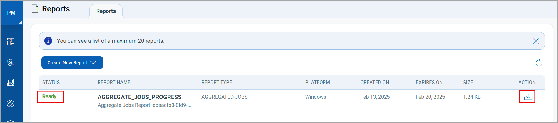 Generating Aggregated Job Progress Report