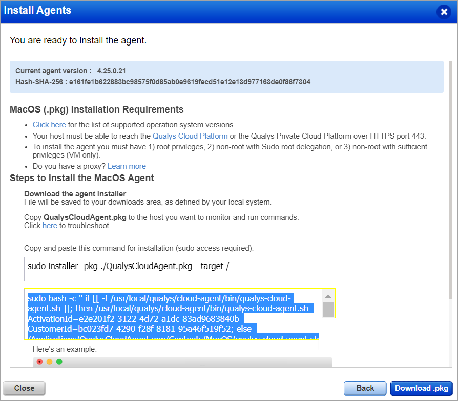 Configuration Manager Apple Installing Cloud Agents for Patch Management
