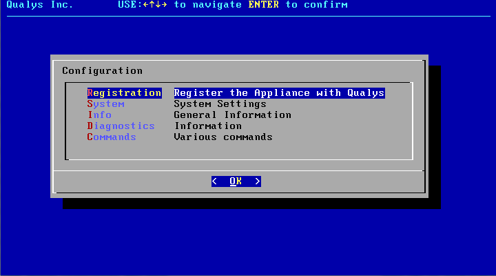 The QGS Text UI. 