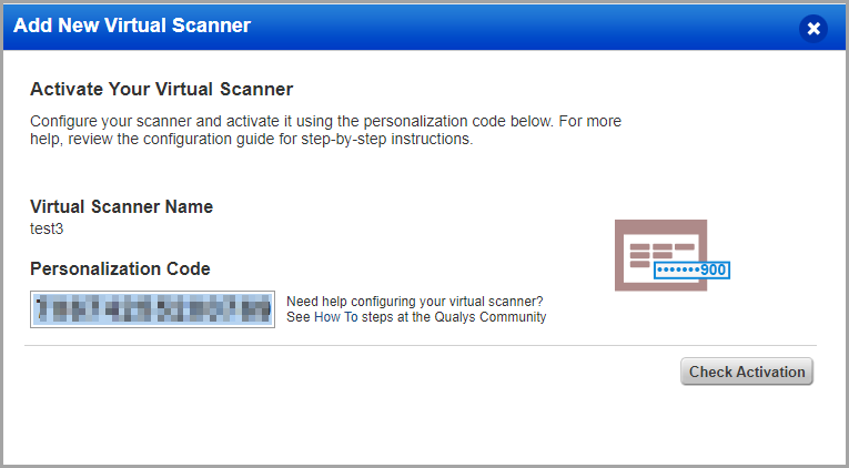 copy personalization code.