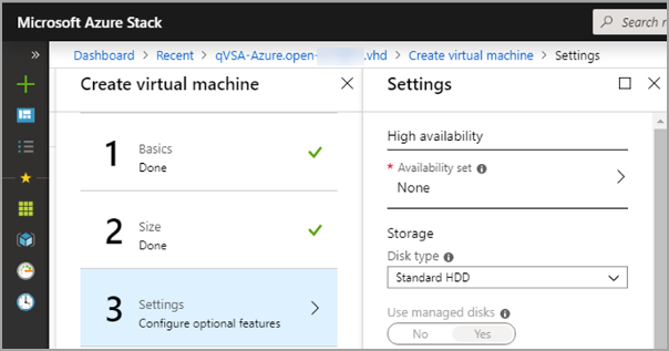 AzureStack stack files