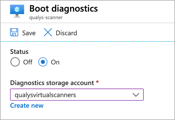 Boot diagnostics