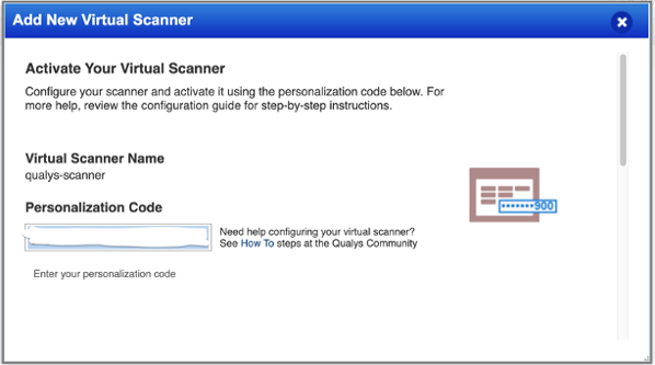 Copy the personalization code