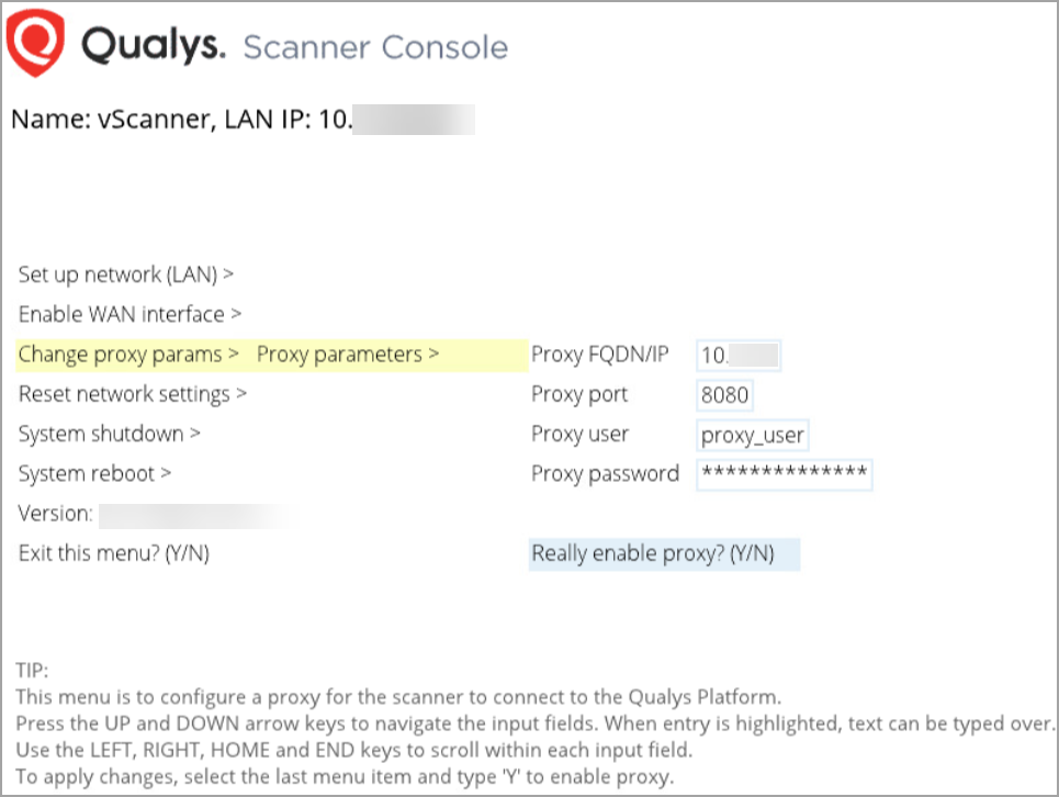 Enable proxy.
