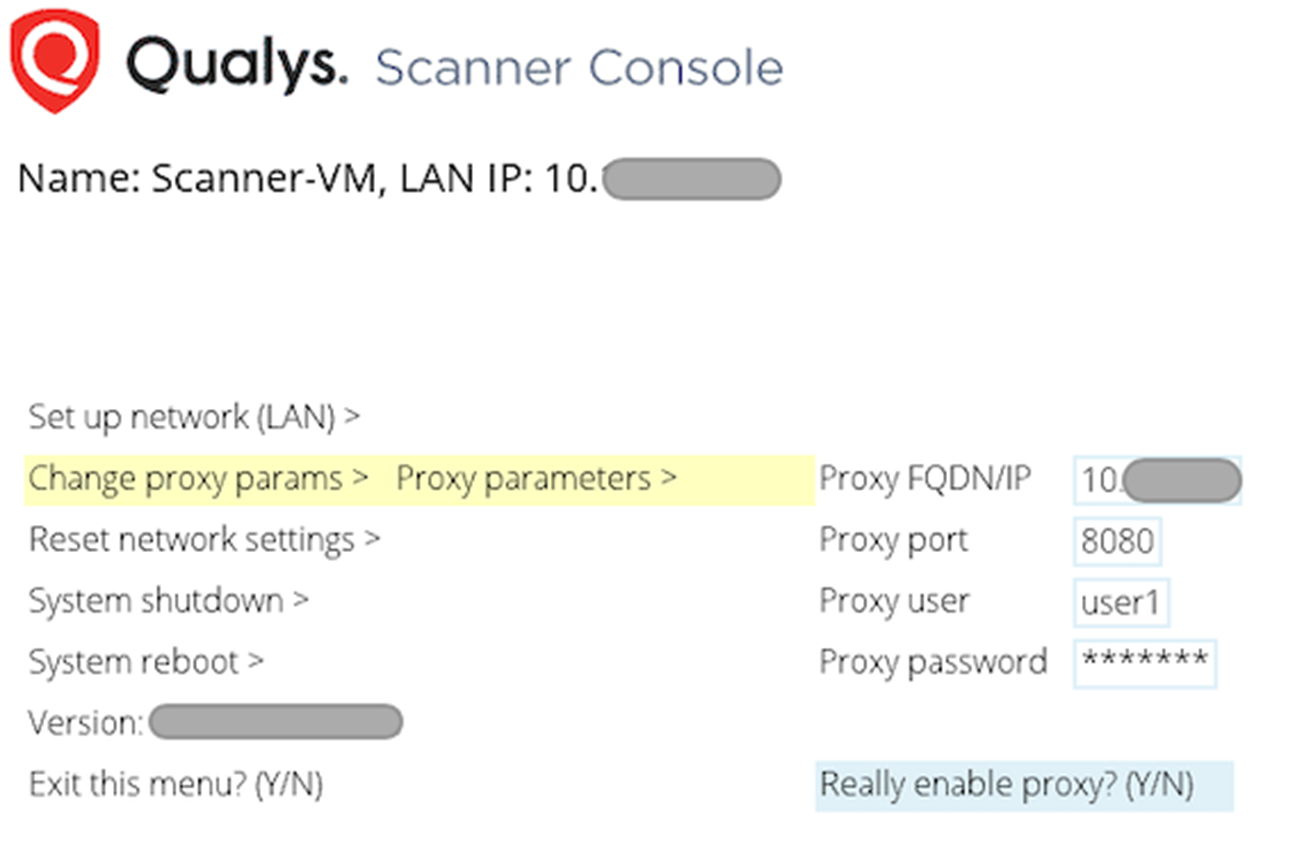 Scanner Console Proxy