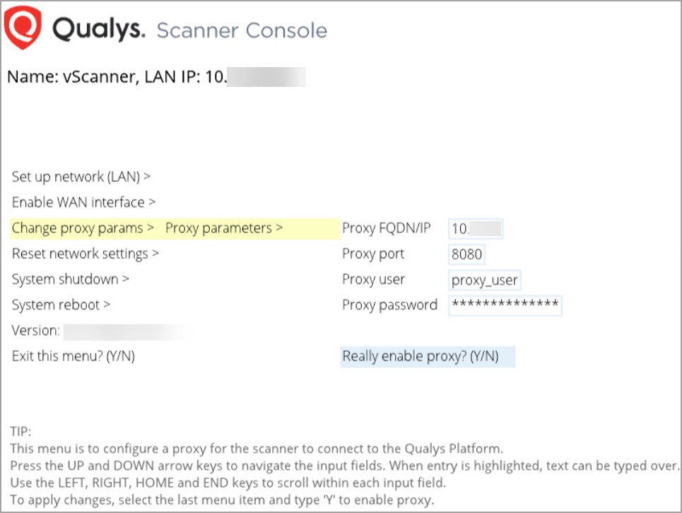 Enable proxy.