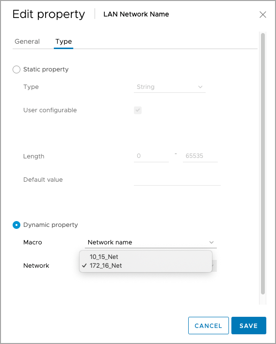 LAN Network Name