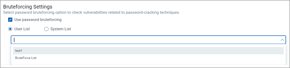 password bruteforcing user list