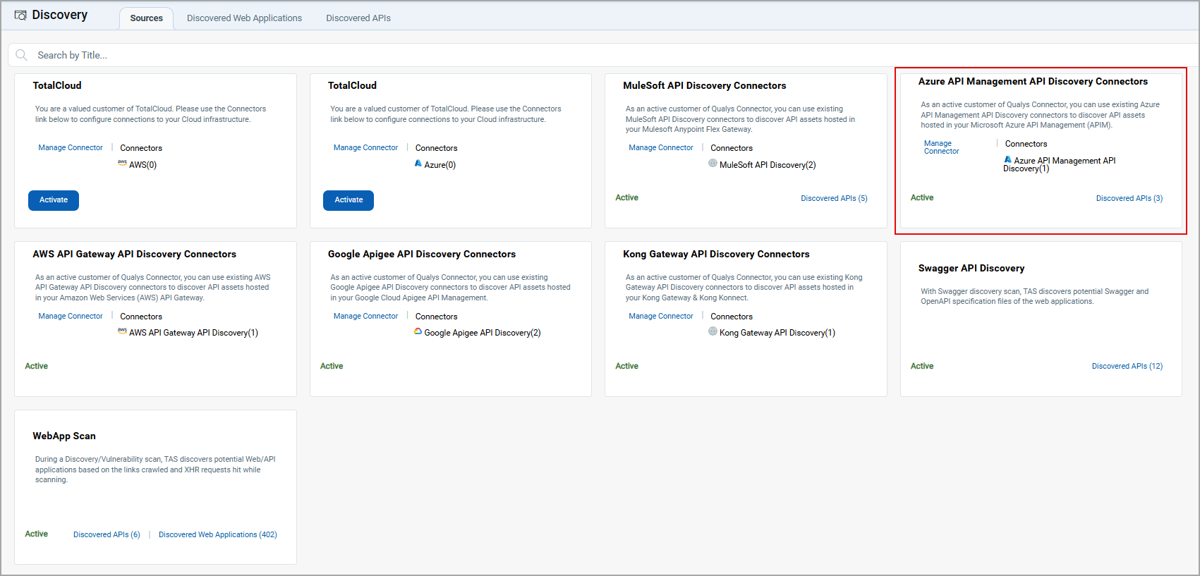 Azure API Connectors.
