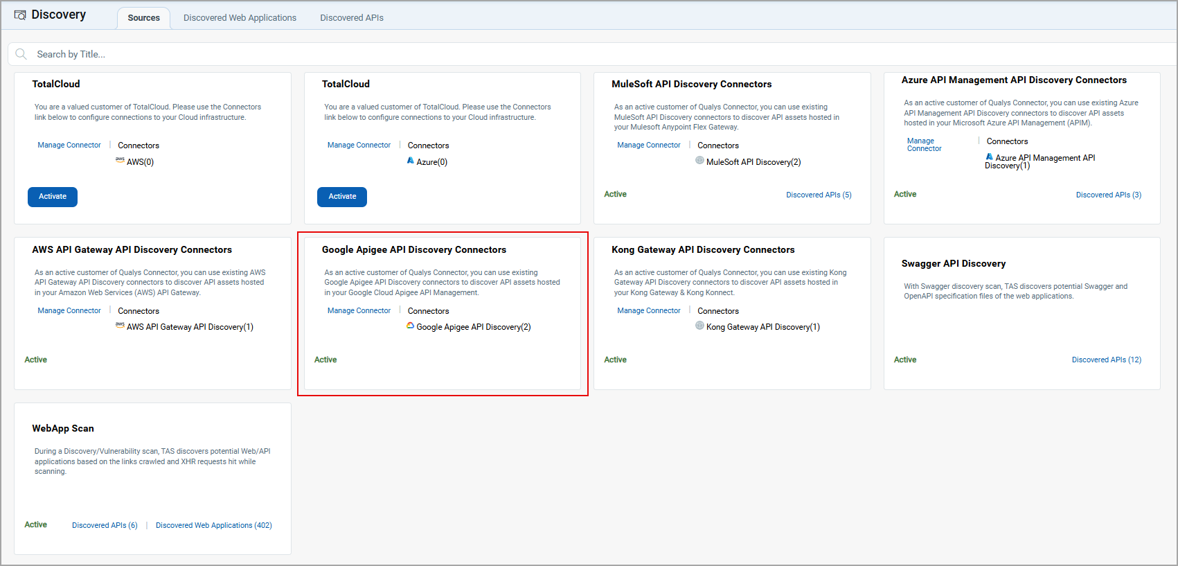 Create GCP Connector